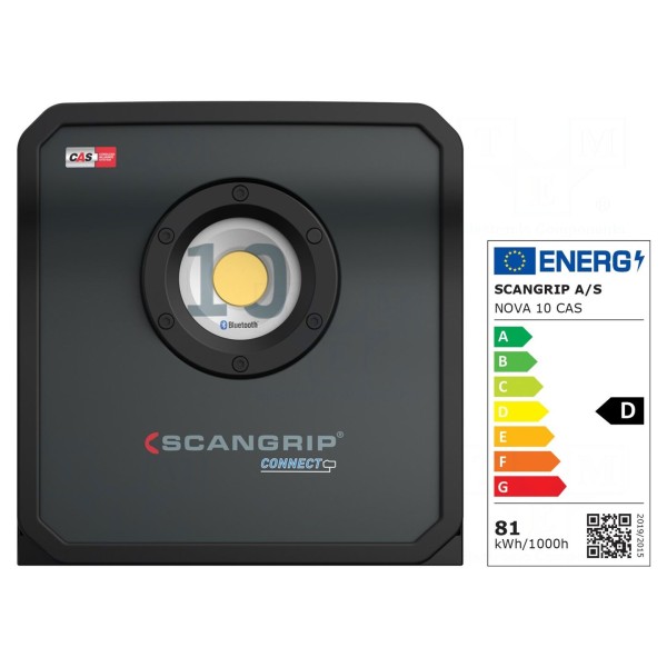 Lampa: robocza SCANGRIP NOVA 10 CONNECT