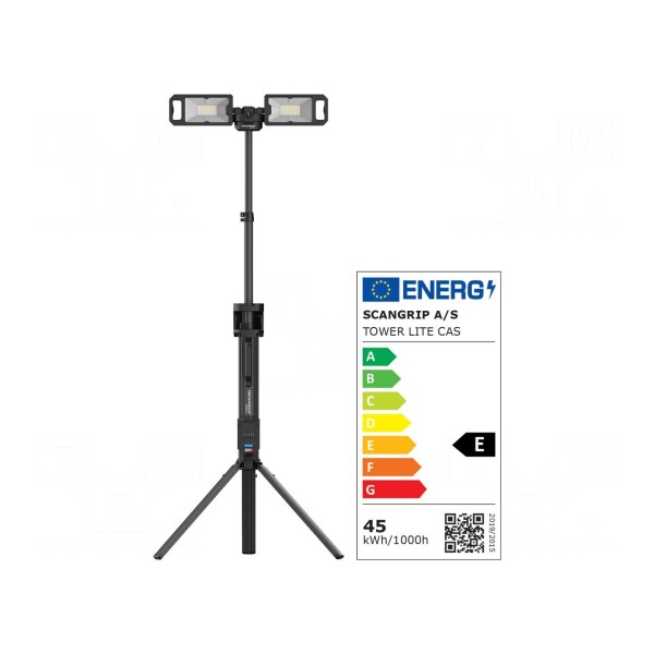 Lampa: robocza SCANGRIP TOWER 5 CONNECT