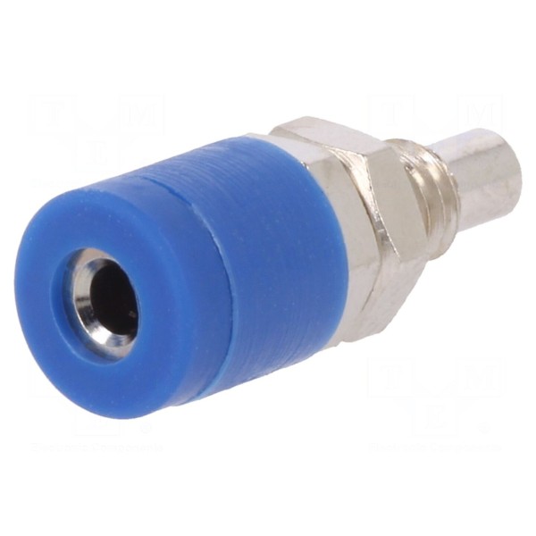 Złącze laboratoryjne: bananowe 2mm SCHÜTZINGER IBU 2011 NI / BL