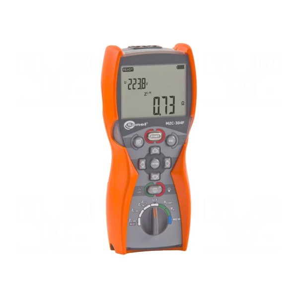 Miernik: impedancji pętli zwarcia SONEL WMPLMZC304F