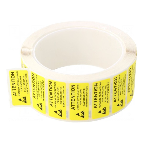 Etykieta samoprzylepna STATICTEC STL1638