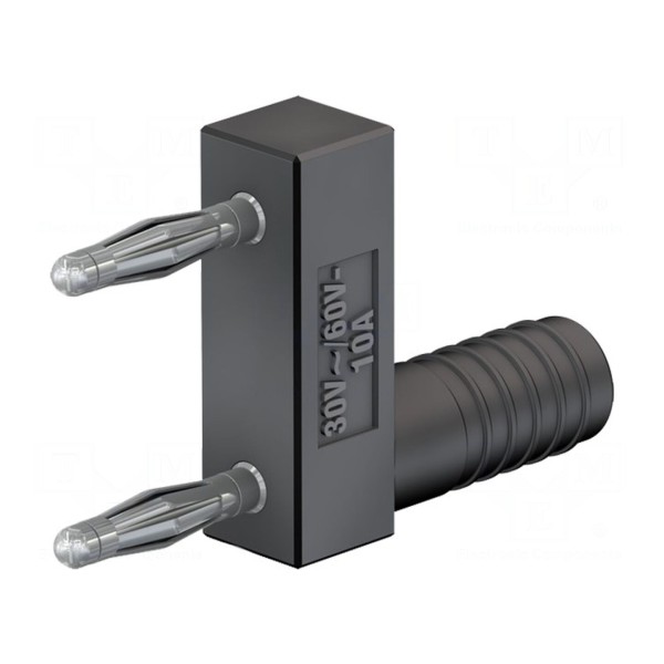 Złącze laboratoryjne: bananowe 2mm STÄUBLI 63.9845-21