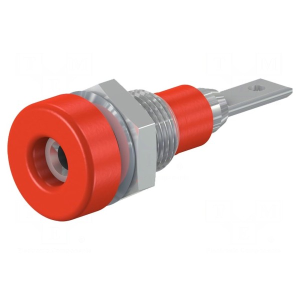 Złącze laboratoryjne: bananowe 2mm STÄUBLI 23.0040-22