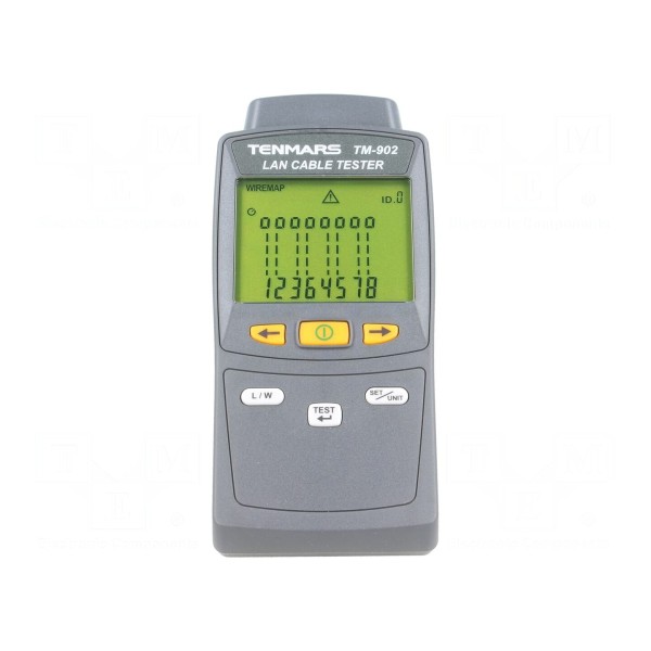 Tester: okablowania LAN TENMARS TM-902