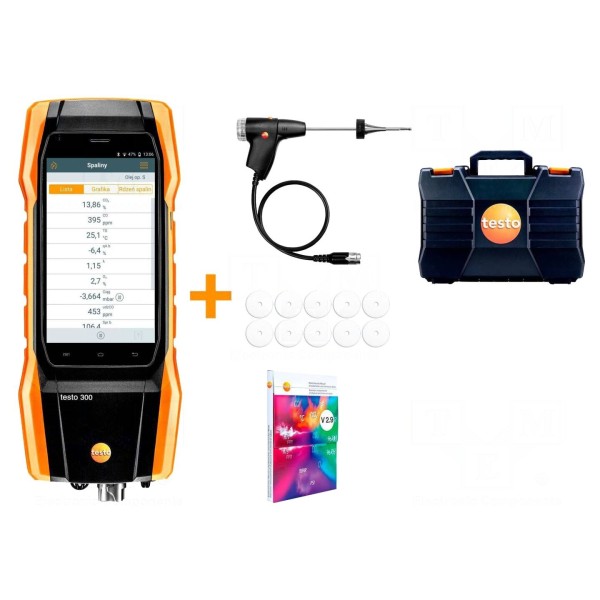 Miernik: analizator spalin TESTO 0564 3004 80