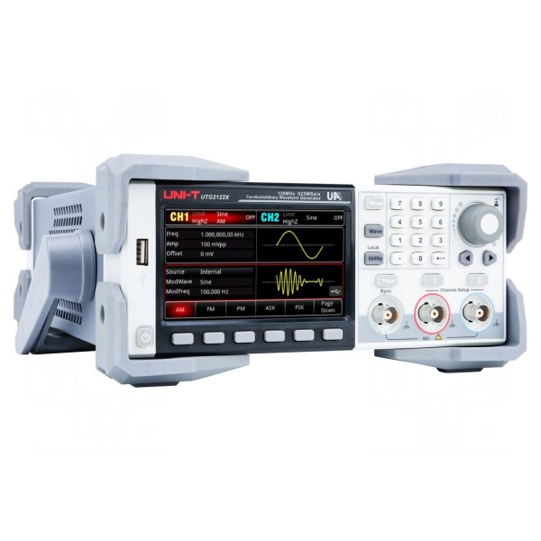 Generator laboratoryjny: funkcyjny, arbitralny UNI-T UTG2122X