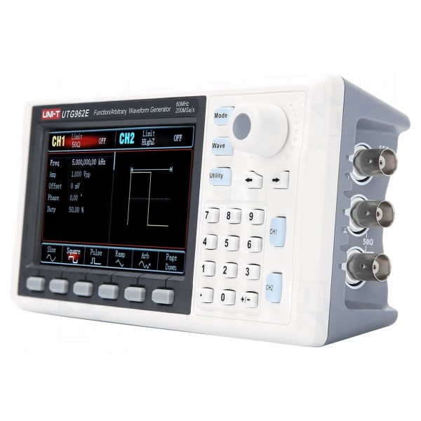 Generator laboratoryjny: funkcyjny, arbitralny UNI-T UTG962E