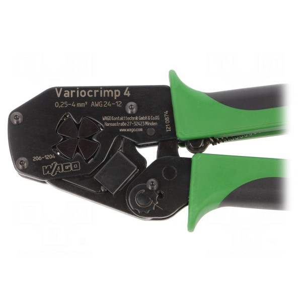 Narzędzie: do zaciskania WAGO 206-1204 VARIOCRIMP 4