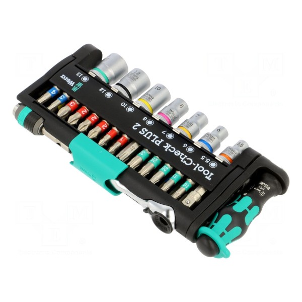 Zestaw narzędzi: końcówki nasadowe WERA 05049056001