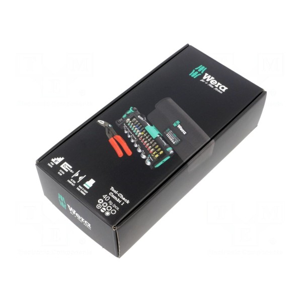 Zestaw narzędzi: końcówki nasadowe WERA 05049070001