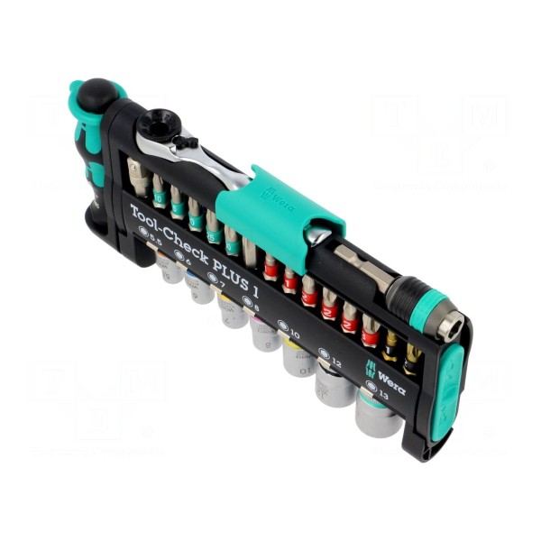 Zestaw narzędzi: końcówki nasadowe WERA 05049070001