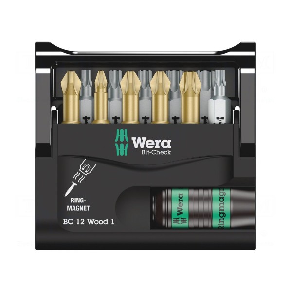 Zestaw narzędzi: końcówki wkrętakowe WERA 05057423001