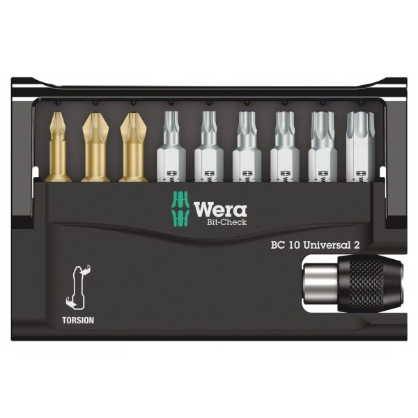 Zestaw narzędzi: końcówki wkrętakowe WERA 05134200001