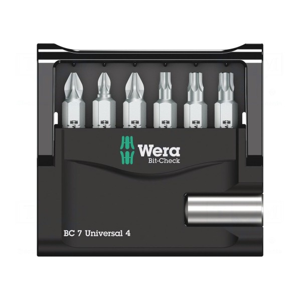 Zestaw narzędzi: końcówki wkrętakowe WERA 05135810001