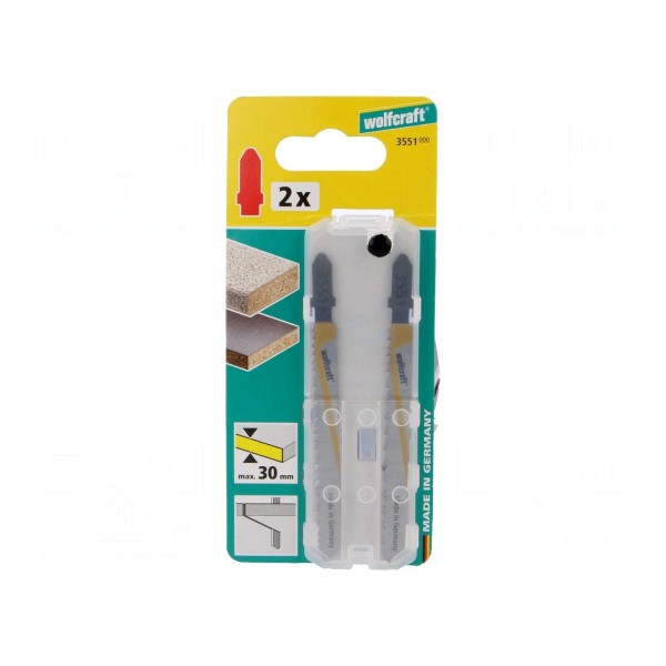 Brzeszczot-zestaw WOLFCRAFT 3551000