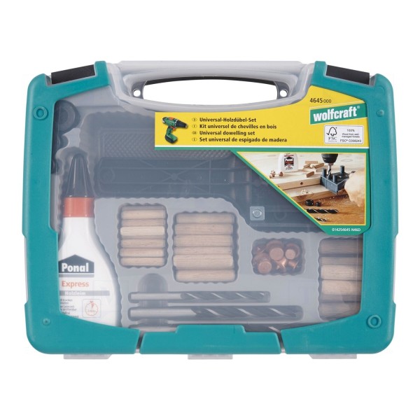 Zestaw do połączeń kołkowych WOLFCRAFT 4645000