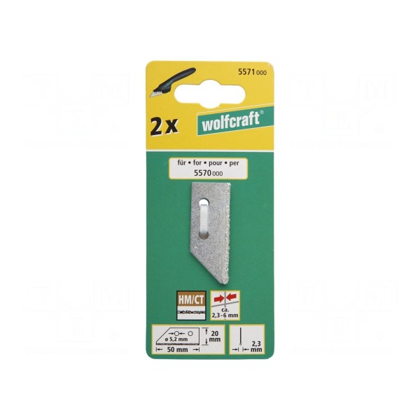 Ostrze WOLFCRAFT 5571000