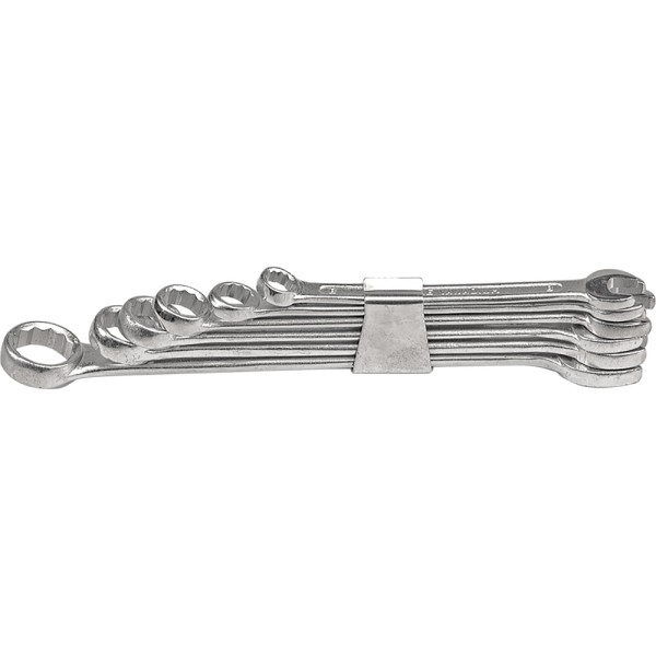 KLUCZE PŁASKO-OCZKOWE 6-19 MM, ZESTAW 8 SZT. CLIP 51590