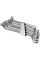 KLUCZE OCZKOWE-ODGIĘTE 6-22MM. KPL.8SZT. CLIP 52570