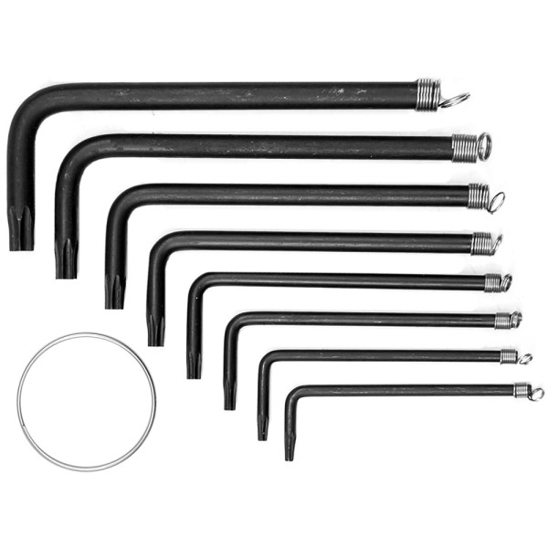 KLUCZE TORX T10-T40, ZESTAW 8 SZT. 56600