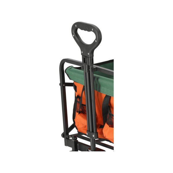 WÓZEK OGRODOWY TURYSTYCZNY SKŁADANY Z SZEROKIMI OPONAMI 100KG 90181