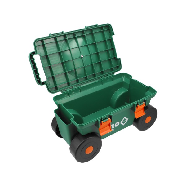 SIEDZISKO OGRODOWE OBROTOWE SKRZYNKA NA KÓŁKACH 90230