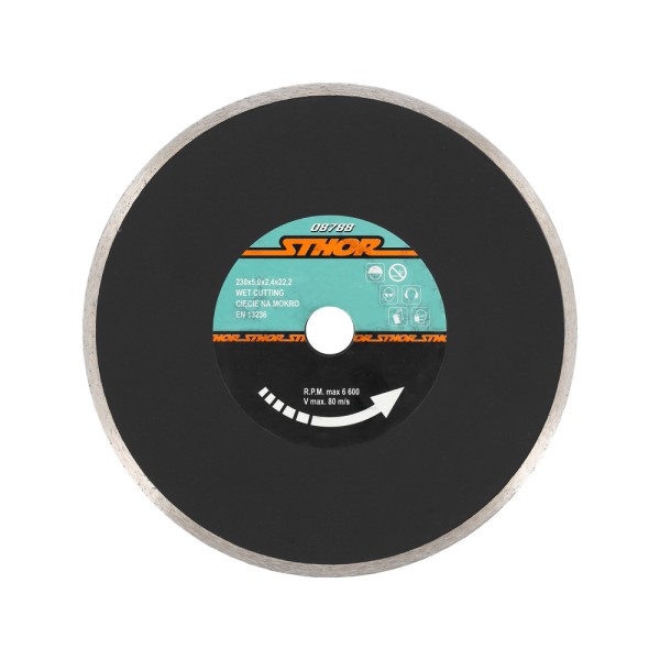 TARCZA DIAMENTOWA PEŁNA - EN 230MM 08788