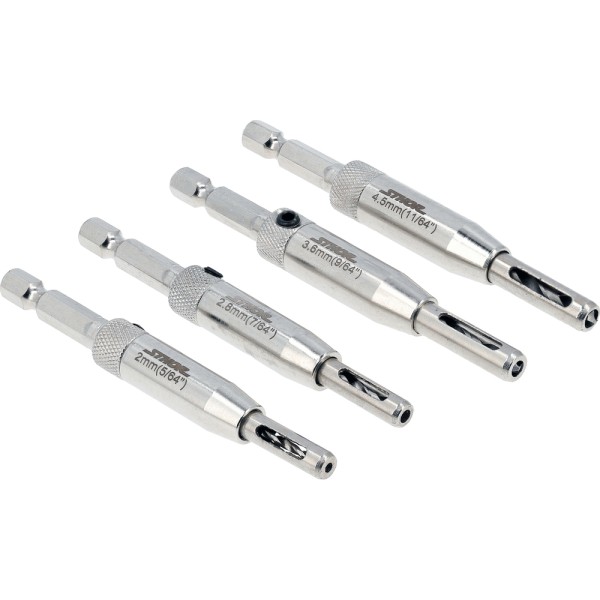 ZESTAW WIERTEŁ SAMOCENTRUJĄCYCH 4 SZT. 22750