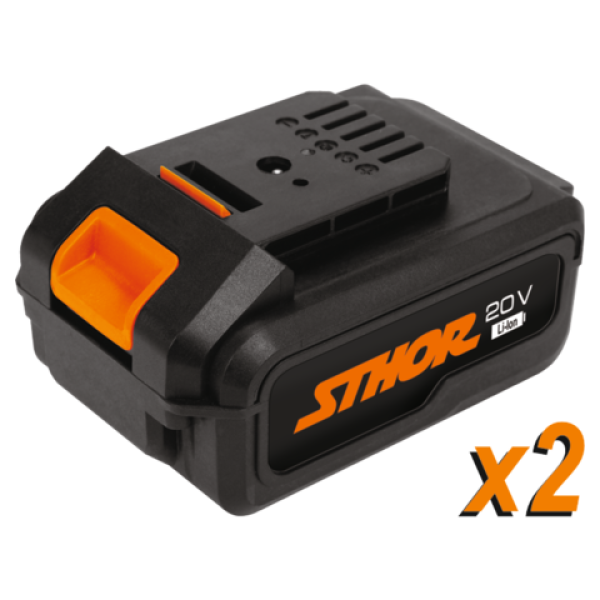 WIERTARKO-WKRĘTARKA 20V, 26 NM - DWA AKUMULATORY 2 AH 78082