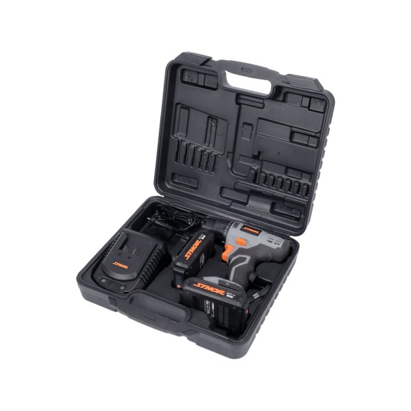 WIERTARKO-WKRĘTARKA 20V, 26 NM - DWA AKUMULATORY 2 AH 78082