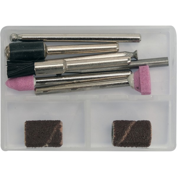 MINISZLIFIERKA 3.6V, 10 AKCESORIÓW - AKUMULATOR 0,6 AH 78125