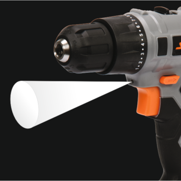 WIERTARKO-WKRĘTARKA 20V, 22 NM - DWA AKUMULATORY 1,3 AH 78972