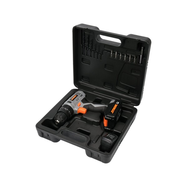 WIERTARKO-WKRĘTARKA UDAROWA 18V, 24 NM - AKUMULATOR 1,3 AH 78974