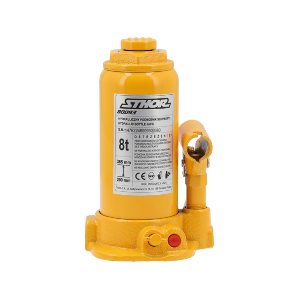 PODNOŚNIK  HYDRAULICZNY SŁUPKOWY 8T 80093