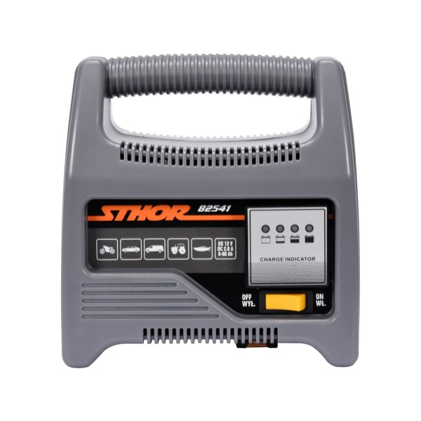 PROSTOWNIK 12V 4A 60AH LEDOWY WSKAŹNIK NAŁADOWANIA 82541