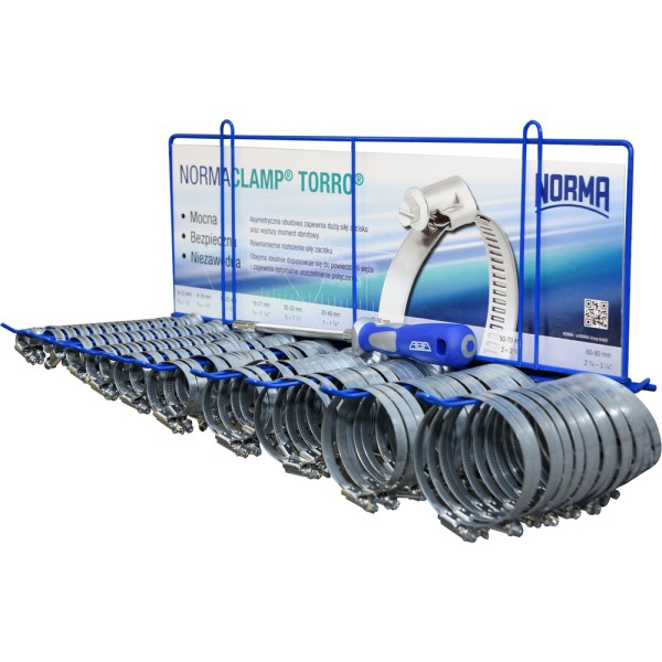 OPASKI ŚLIMAKOWE - ZESTAW SERWISOWY 365 SZT. /NORMA/ 73598