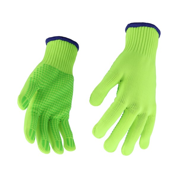 RĘKAWICE BAWEŁNIANO-POLIESTROWE, NAKRAPIANE, ''FRESH PSD'' 74094