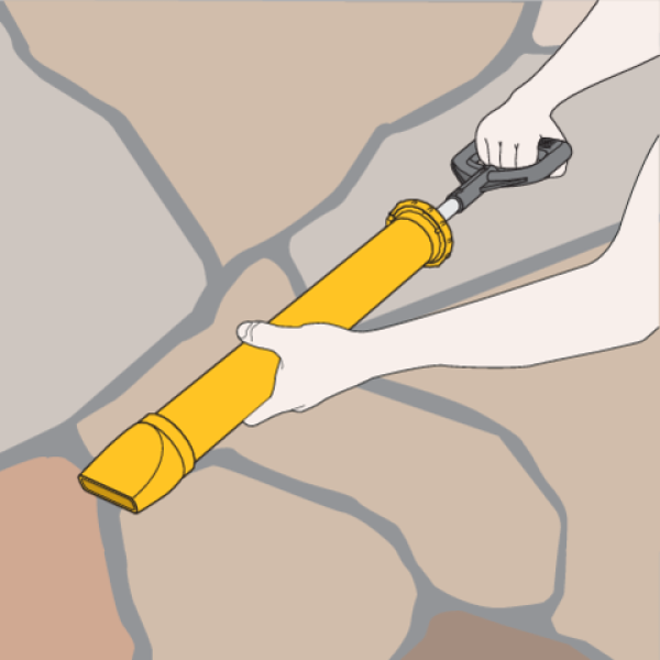 WYCISKACZ BUDOWLANY DYSZA 80 X 20 MM 04450