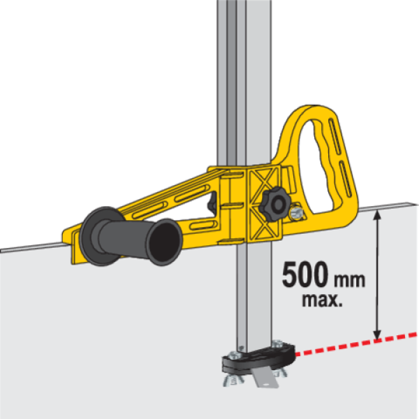 OBCINAK DWUSTRONNY DO PŁYT GK- 500 MM 04770