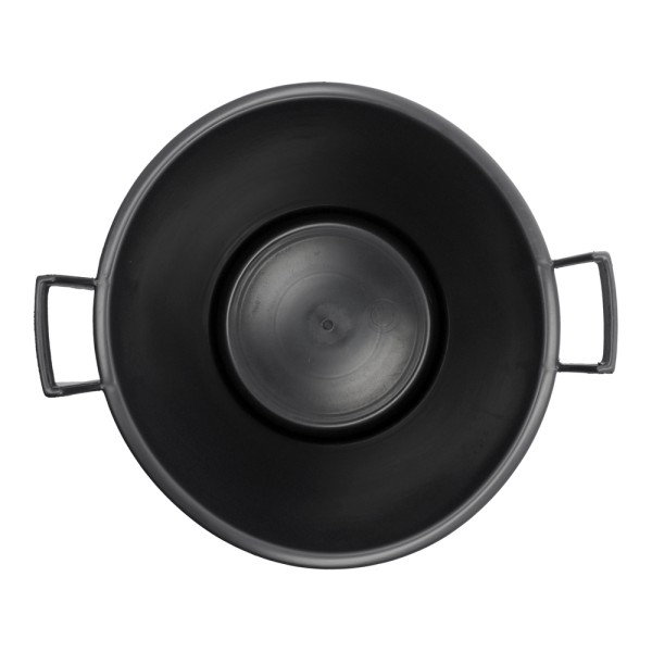 KUBEŁ, POJEMNIK PLASTIKOWY BUDOWLANO-OGRODOWY 40L Z UCHWYTAMI 06338