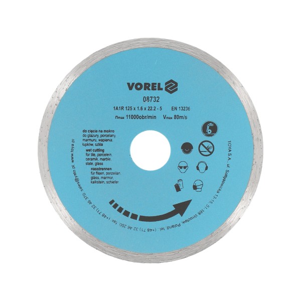 TARCZA DIAMENTOWA 230 MM, SEGMENT CIĄGŁY 08735