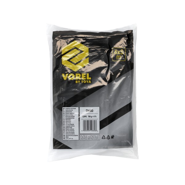 FOLIA OCHRONNA, MALARSKA PŁACHTA 4X5M 780G 09460