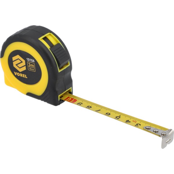 MIARA ZWIJANA ŻÓŁTO-CZARNA 3 M X16 MM 10104