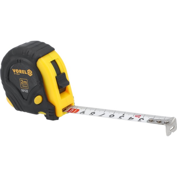 MIARA ZWIJANA ŻÓŁTO-CZARNA 2 M X 16 MM 10122