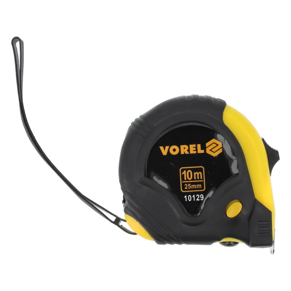 MIARA ZWIJANA ŻÓŁTO-CZARNA 10 M X 25 MM 10129