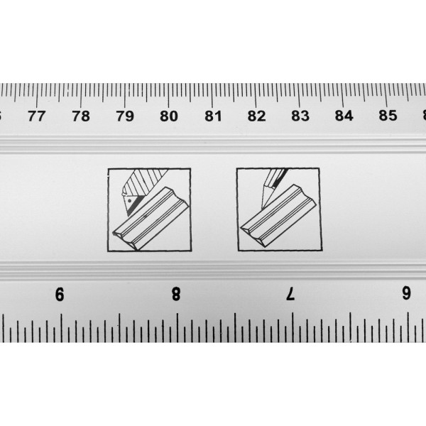 PRZYMIAR ALUMINIOWY 1000 MM Z UCHWYTEM I DWIEMA LIBELLAMI 19755