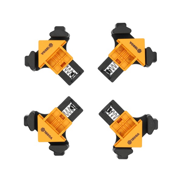 ŚCISKI KĄTOWE SPRĘŻYNOWE KPL. 4 SZT 38540