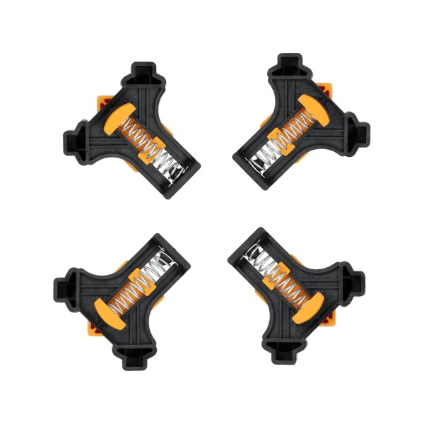 ŚCISKI KĄTOWE SPRĘŻYNOWE KPL. 4 SZT 38540