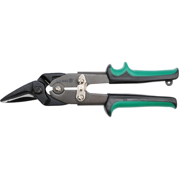 NOŻYCE DO BLACHY PRAWE, CR-NI, 2-KOLOROWA RĘKOJEŚĆ. 48081