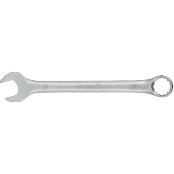 KLUCZ PŁASKO-OCZKOWY C-V 30MM SATYNA 51695